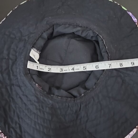 Queen Alaffia Colorful Patterned Wide-Brim Hat - Picture 10 of 11